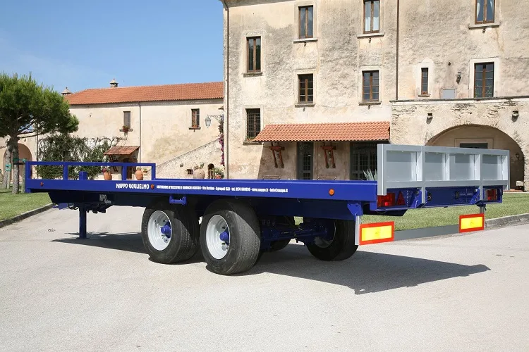 RIMORCHIO BIASSE CON SOSPENSIONI BALESTRATO